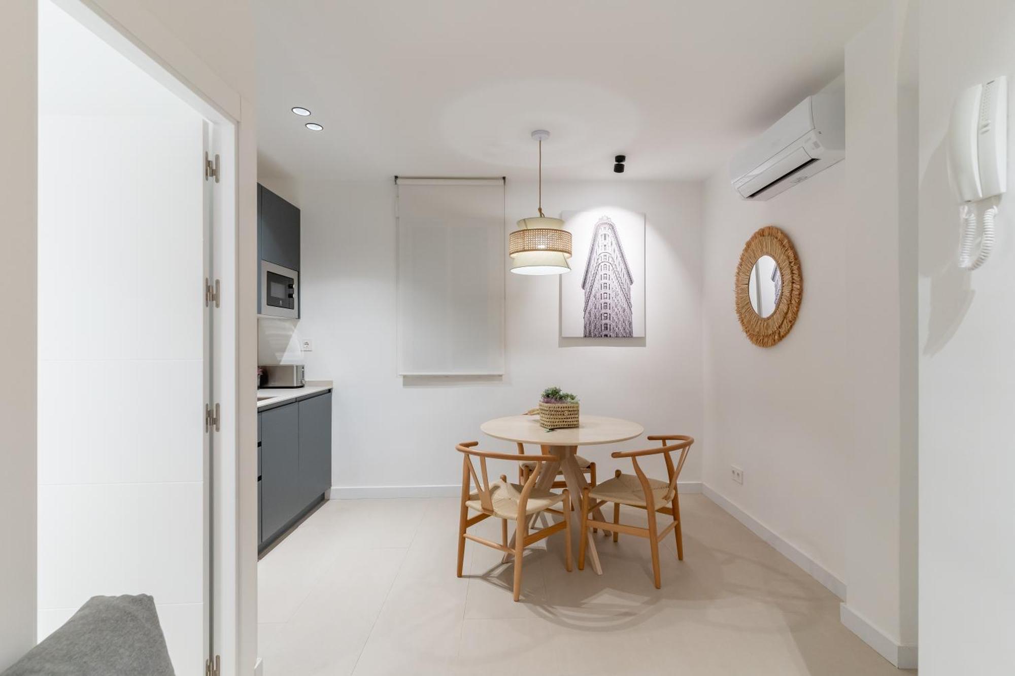 Modern And Cozy-1bedroom 1bathroom-azca * Madrid
